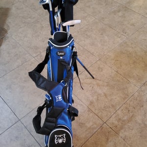 Junior Lynx Black Cat Right Handed Iron Set Junior Graphite Shaft (Used)