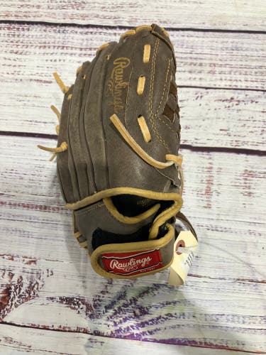 Brown Rawlings Highlight Series RH Baseball Glove 10" (Used)
