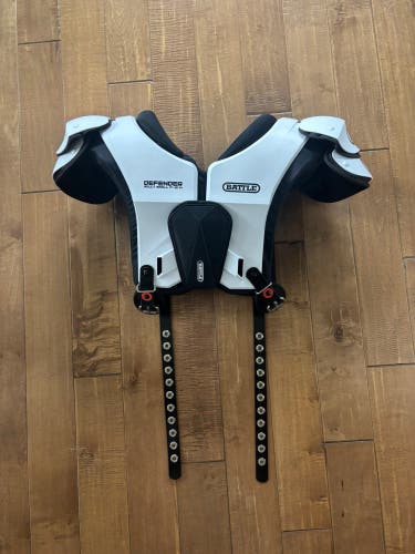Small Adult Battle Defender Shoulder Pads (New)