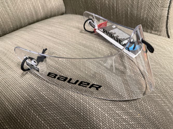 Bauer GTP Hockey Goalie Throat Guard, Senior Brand New
