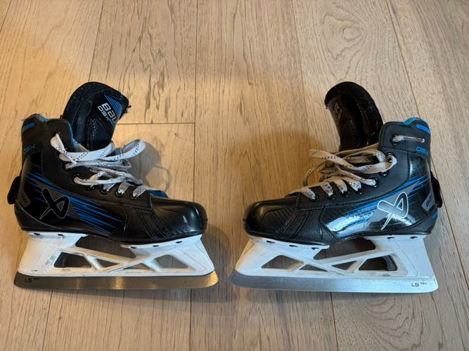 2024 Bauer GSX Hockey Goalie Skates Extra Wide Width Size 4 (Used)