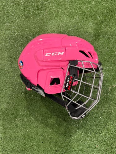 CCM FitLite 3DS Helmet | Youth | Pink