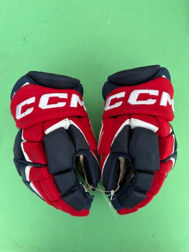 Blue Senior CCM JetSpeed FT6 Pro Gloves 14" (Used)