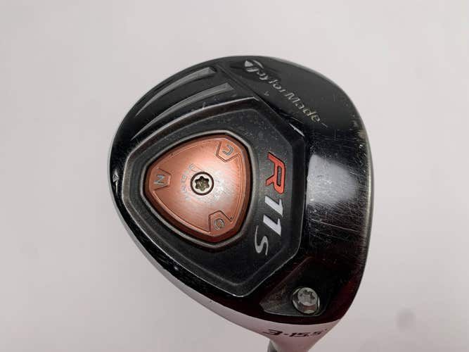 TaylorMade R11s 3 Fairway 15.5* Aldila RIP Phenom 70g Stiff RH Rattle and Dent