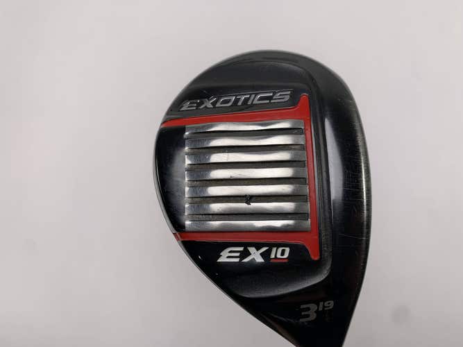 Tour Edge Exotics EX10 3 Hybrid 19* Graphite Design Tour AD Exotics 56g Stiff RH