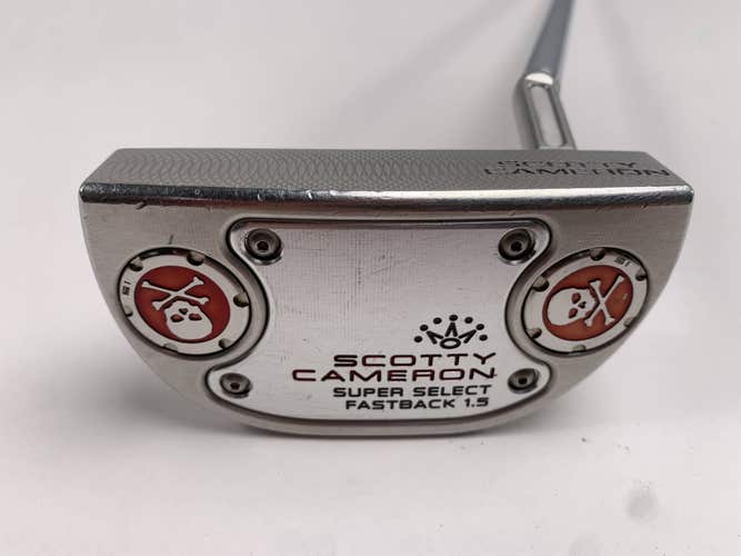 Scotty Cameron Super Select Fastback 1.5 Putter 35" SuperStroke Tour 2.0 Mens RH