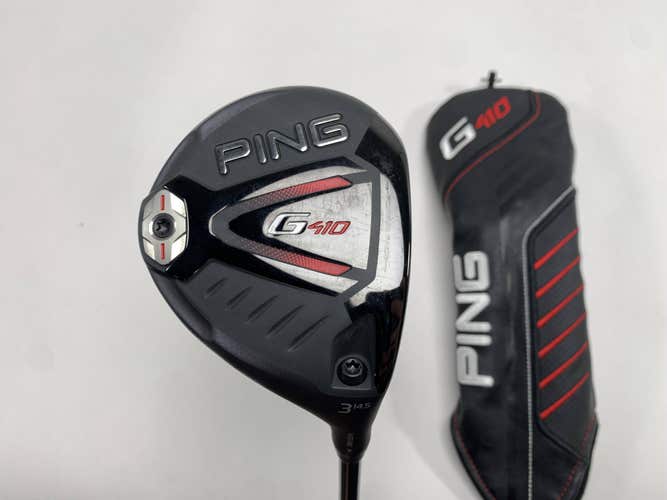 Ping G410 3 Fairway Wood 14.5* Even Flow Riptide 6.5 TX SB 80g TXStiff  RH HC