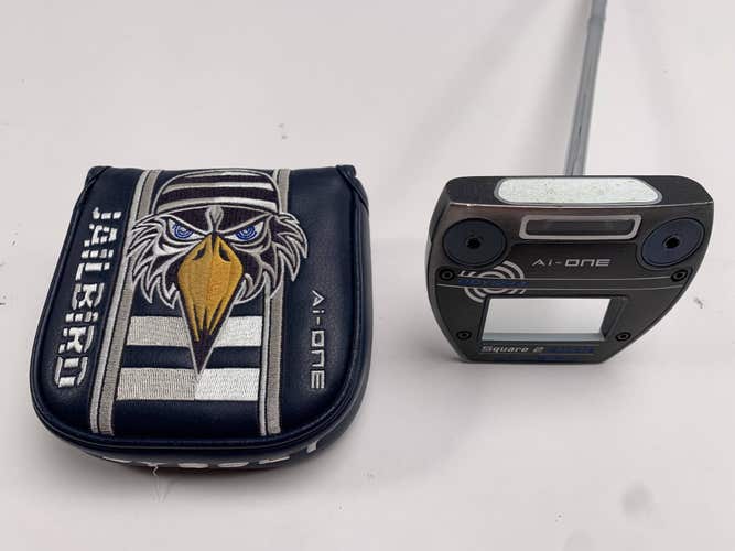 Odyssey Ai-ONE Square 2 Square Jailbird Putter 35" Stroke Lab Mens RH HC