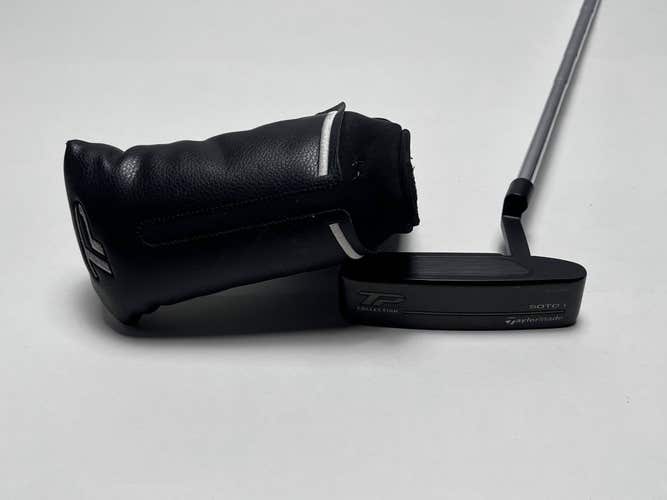 TaylorMade TP Black Soto 1 Putter 34" SuperStroke Pistol 2.0 Mens RH HC