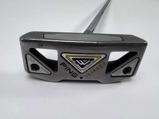 Ping iWi Half Craz-E Putter 36" SuperStroke Flatso 3.0 Black Dot Mens RH