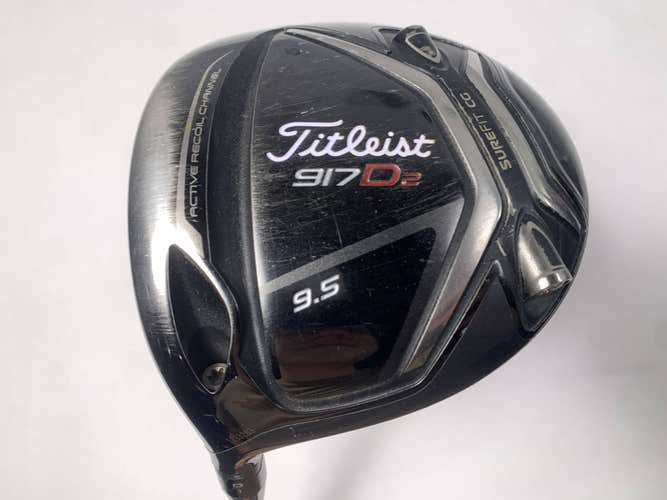 LEFTY Titleist 917 D2 Driver 9.5* Diamana Blue S+60x5ct 60g Stiff LH