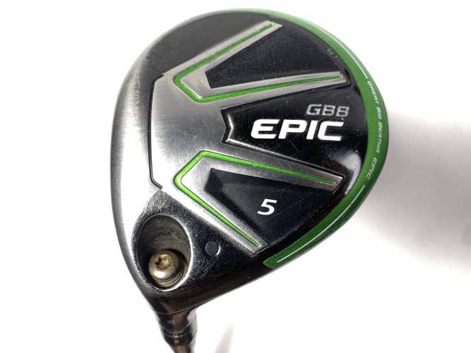 LEFTY Callaway GBB Epic 5 Fairway Wood 18* HZRDUS 5.5 T800 65g Regular LH