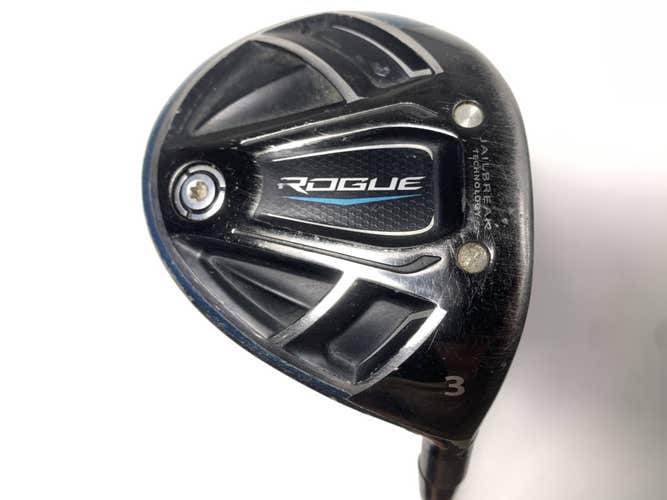 Callaway Rogue 3 Fairway Wood 15* Fujikura Vista Pro R2 55g Senior RH