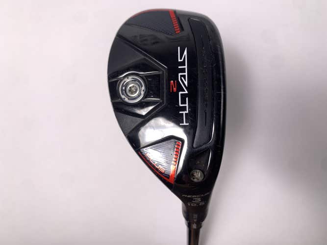 TaylorMade Stealth 2 Plus 3 Hybrid 19.5* Kai'li Red 85g Stiff Graphite Mens RH