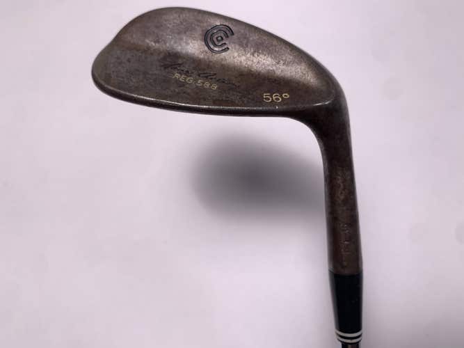 Cleveland 588 Gunmetal Sand Wedge SW 56* True Temper Dynamic Gold Wedge Steel RH