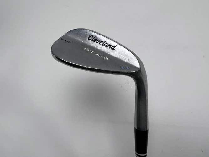 Cleveland RTX 3 Tour Satin Wedge 60* 9 Bounce S300 Stiff Steel Mens RH