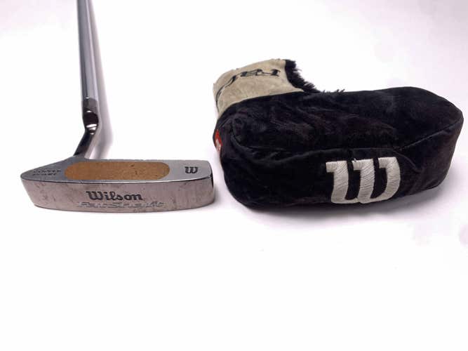 LEFTY Wilson Fatshaft Copper Insert Putter 35" Mens LH HC