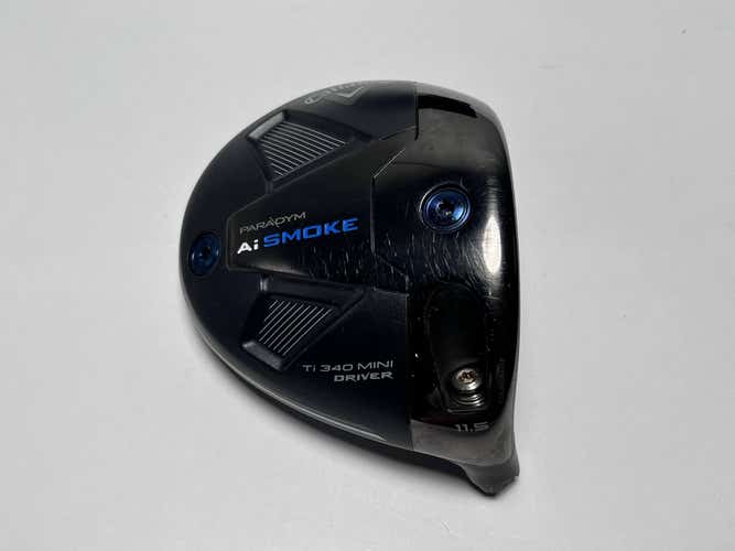 Callaway Paradym Ai Smoke Ti 340 Mini Driver 11.5* HEAD ONLY Mens RH