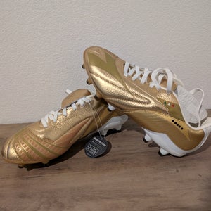 Diadora Maximus Elite ITA T SLX FG - Gold/White - Made in Italy Premium (Brand New)