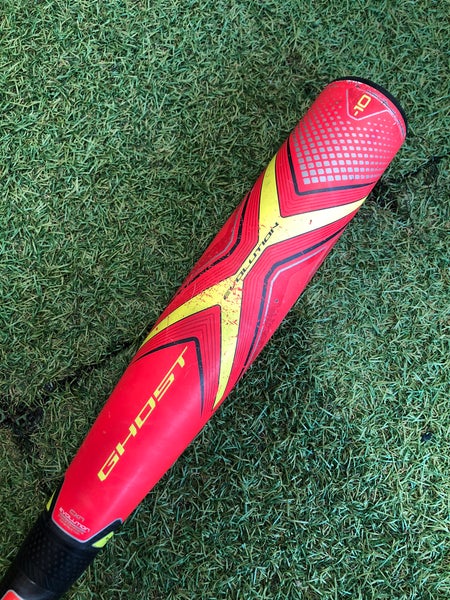 2019 Easton Ghost X Evolution Composite Bat USABat Certified (-10) Composite 18 oz 28" (Used)