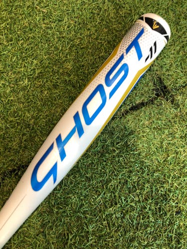 2022 Easton Ghost Alloy Bat (-11) Alloy 16 oz 27" (Used)
