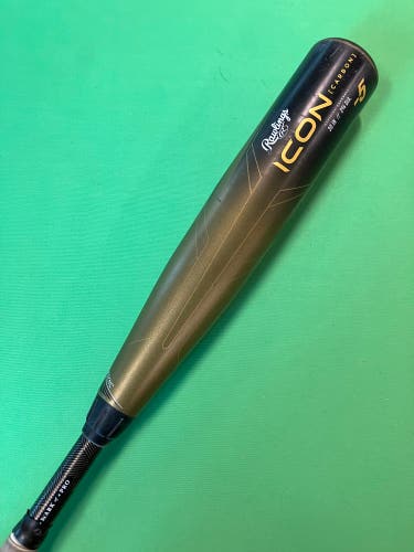 2023 Rawlings Icon Composite Bat USSSA Certified (-5) Composite 25 oz 30" (Used)