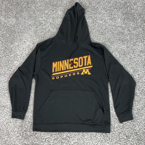Minnesota Golden Gophers Hoodie Mens Medium Black NCAA Basketball College Sport