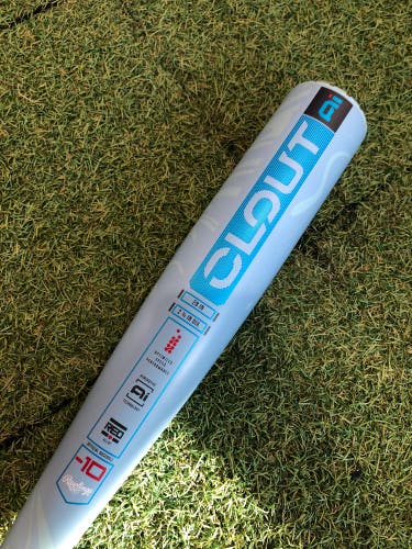 2025 Rawlings Clout AI Alloy Bat USABat Certified (-10) Alloy 17 oz 27" (Used)