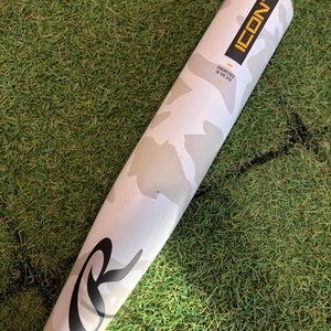 2025 Rawlings Icon Composite Bat USSSA Certified (-8) Composite 22 oz 30" (Used)