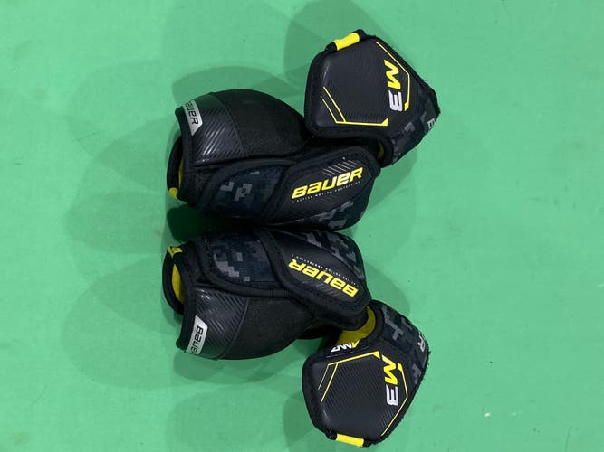 Junior Small Bauer Supreme M3 Elbow Pads (Used)