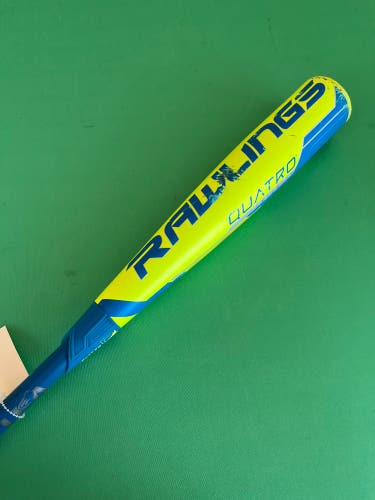 2018 Rawlings Quatro Composite Bat USABat Certified (-10) 19 oz 29" (Used)