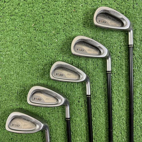 XXIO Impact Power Body Iron Set 6-PW Graphite Stiff Flex Right Handed