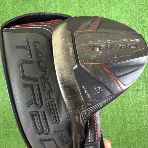 Cleveland Launcher HB Turbo Fairway 3 Wood 15 Cypher 5.5 Regular Left Handed