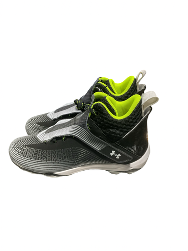Used Under Armour Adult FB Cleats Black Senior 10 11834-S000056511