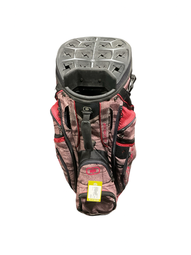 Used Ogio MAROON CART Mens Stand Bag Maroon 11834-S000056484