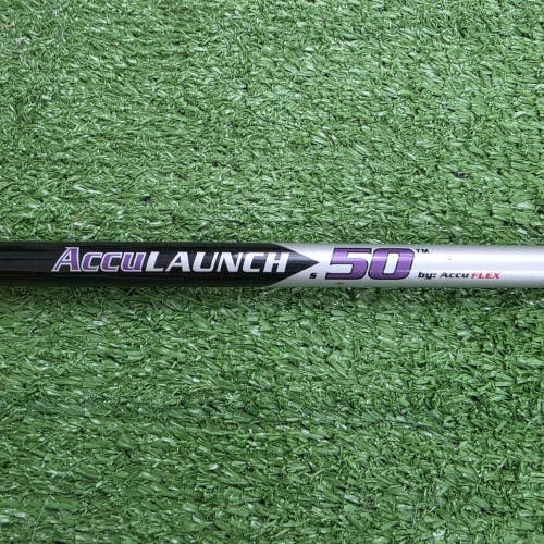 Accuflex AccuLaunch V2 50 Stiff Flex Graphite Driver Shaft Pull 43.5" .335"