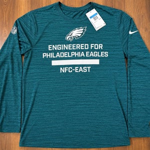 Philadelphia Eagles Nike Long Sleeve Shirt Adult Medium NWT