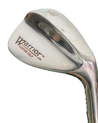 Warrior Golf Gap Wedge 52* RH Men's Harrison Stiff Steel 35.5" Good Factory Grip