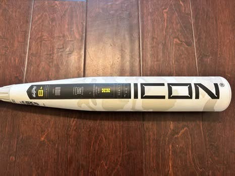 2025 Rawlings Icon Composite USSSA Certified Bat (-8) 23 oz 31" (Used)
