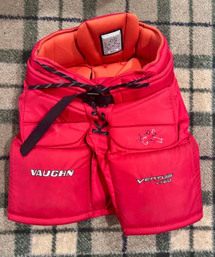 Vaughn Ventus LT60 red Hockey Goalie Pants junior small