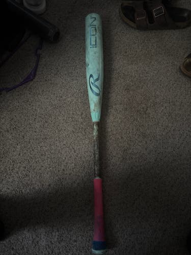 2026 Rawlings Icon Composite BBCOR Certified Bat (-3) 28 oz 32" (Used)