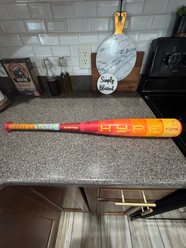 2025 Easton Hype Fire Composite USSSA Certified Bat (-10) 17 oz 27" (Used)