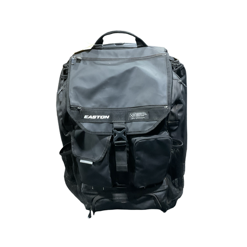 Used Easton BLACK ROLLER BAG BB/SB Player Wheeled Bag Black 11834-S000056366