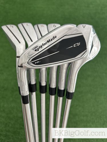 LH Taylormade Qi HL Iron Set 5-A / KBS Max Lite Regular