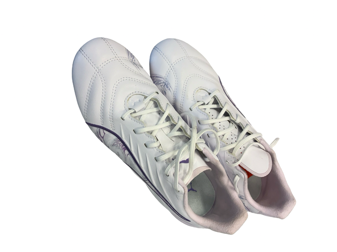Used Puma Soccer Cleats White Senior 7 11682-S000138005