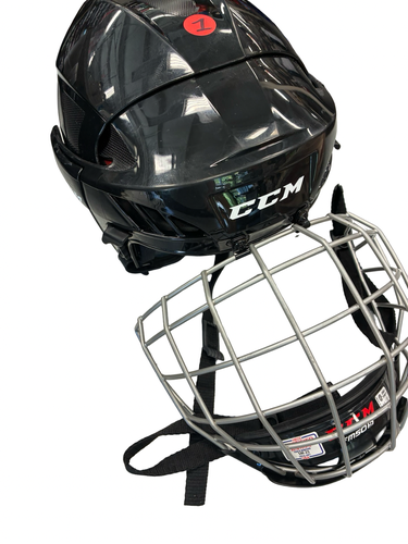 Used CCM 50 SM Helmet Cage Combo Black SM 11682-S000137986