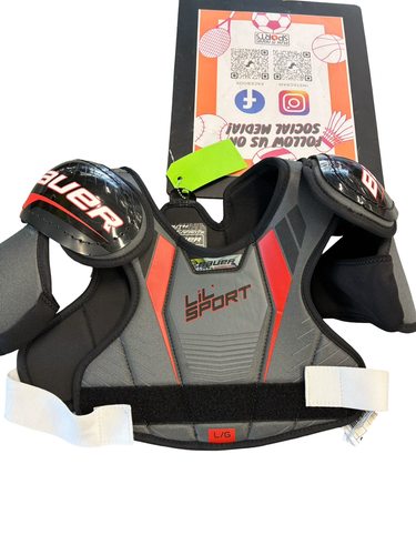 Used Bauer LIL SPORT SHOULDER PADS Youth Shoulder Pads LG 11682-S000138018