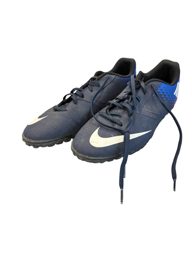 Used Nike Soccer Turf Shoes Navy Blue Senior 11.5 11682-S000138055