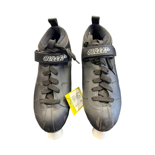 Used Chicago BULLET Senior Roller Quad Skates Black Senior 12 10299-S000312877