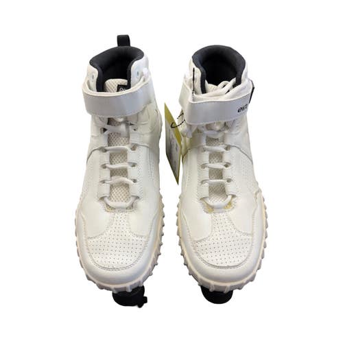 Used RollerDerby ELITE Senior Roller Quad Skates White Senior 10 10299-S000313414